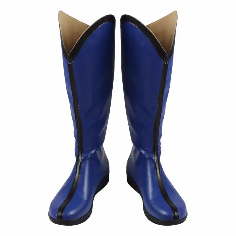 Deadpool 3 обувь для косплея Росомахи X-Men кожаные мужские синие туфли по