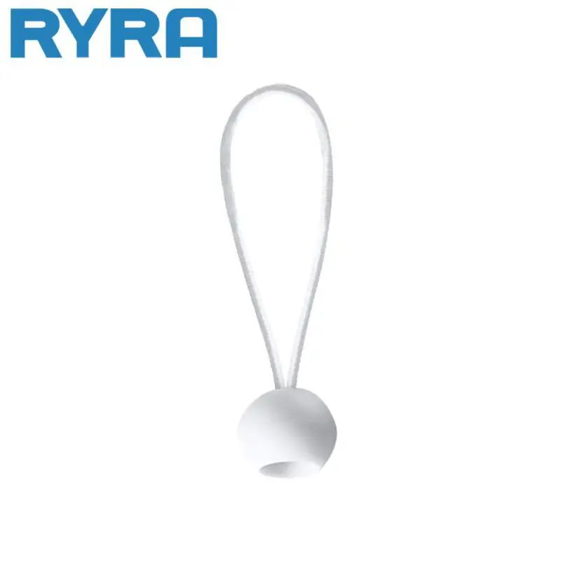

Fixed Rope Ball Outdoor Storage Elastic Rope Tent Fix Cords Ball Plastic Tent Fix Cords Black Ball Bungee Cord Multi-functional