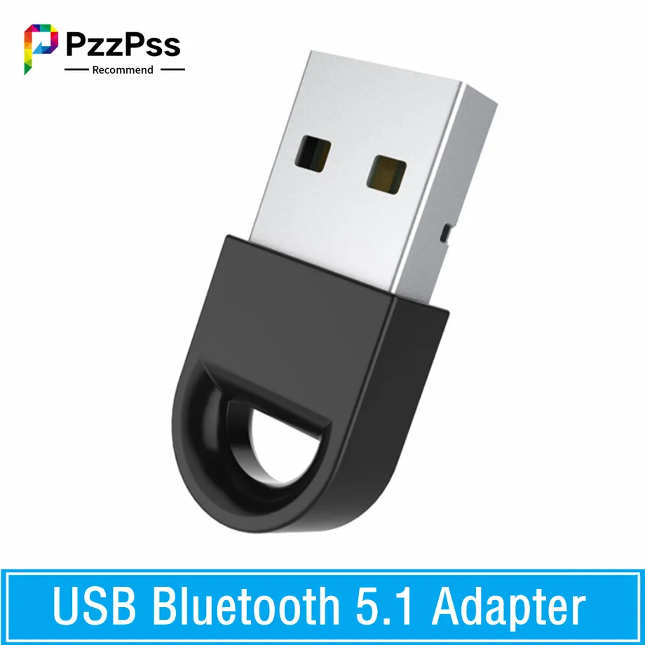 

USB Bluetooth 5.1 Dongle Adapter Transmitter Receiver Music Audio Bluetooth Dongle Wireless USB Adapter For Computer PC Laptop