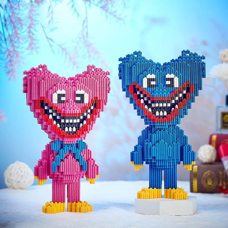 

Poppy Playtime Micro-particle Building Blocks Assembled Educational Toys For Kids Birthday Christmas Gifts