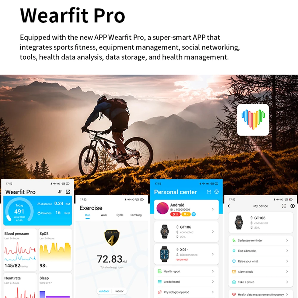 Wearfit pro часы приложение на русском языке