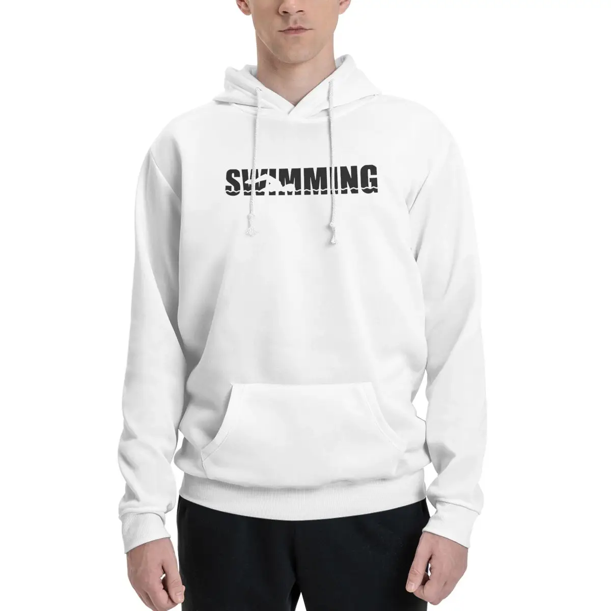 

Swim Swimmin Water 1 Couples Plus Velvet Hooded Sweater Classic Vintage Fitness Kawaii With hood Hoodie