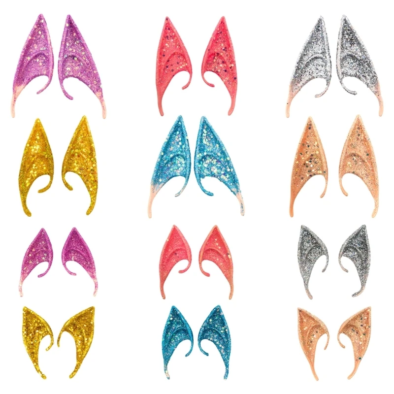 

Латексные феи гоблинов эльфийские уши для косплея Хэллоуин Рождество тематическая вечеринка