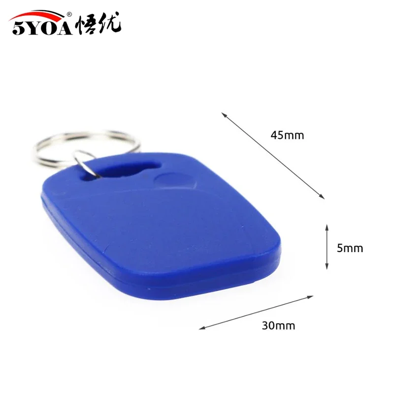 

RFID-брелоки UIDEM, 10 шт., двойной чип, 125 кГц, 13,56 МГц