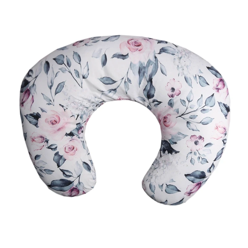 

Baby Nursing Pillows Cover Maternity U-Shaped Breastfeeding Pillow Slipcover Infant Cuddle Feeding Waist Cushion for Cas