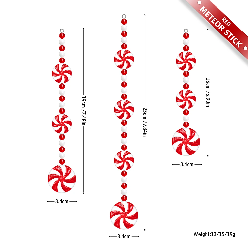 

Новогодние конфеты-палочки для елки 6 шт.