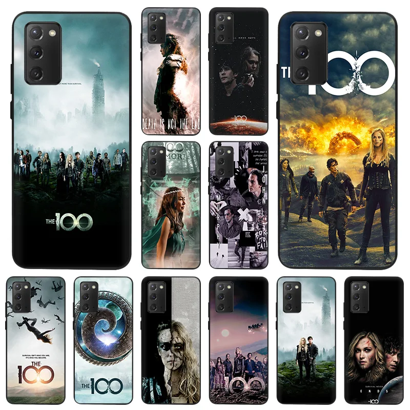 

Phone Case For Samsung S21 Plus S20 FE S10 Lite S9 The 100 TV Series Black Soft Shockproof Cover For Galaxy Note 20 Ultra 10 9 8