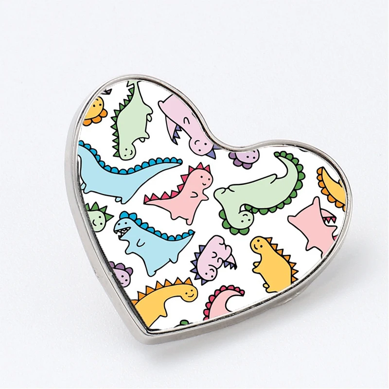 

Симпатичные Броши Dino Explosion Cso, булавка, ювелирный аксессуар, индивидуальная брошь, модные значки на лацкан