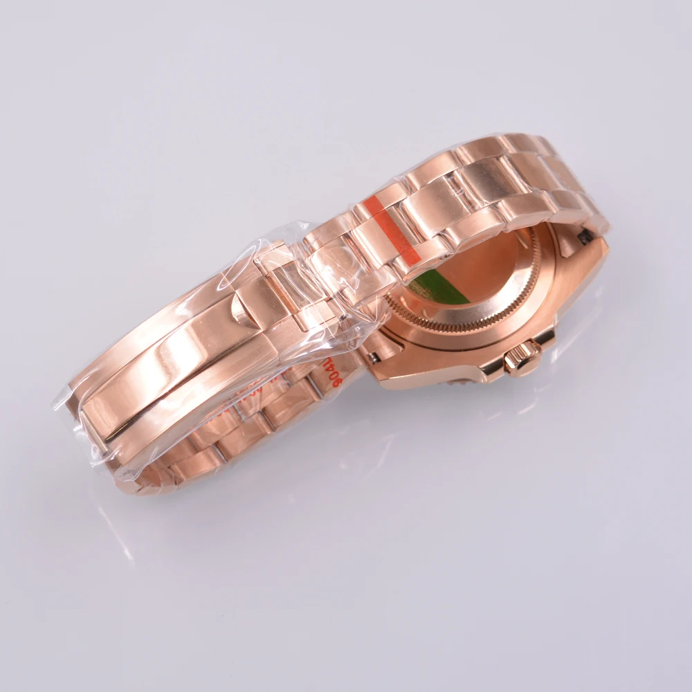 Фото 40 мм подходит для NH35 NH36 ETA 2824 2836 PT5000 ST2130Miyota 8205 8215 821A Механизм SUB GMT Корпус для часов №5