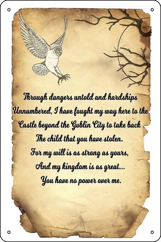 Лабиринт стихотворение художественный принт металлическая жестяная вывеска