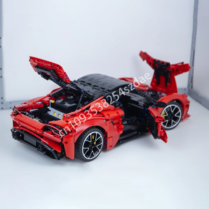 НОВЫЙ 2941 шт. Moc Lotus Emira Technic гоночный автомобиль строительные блоки сборка кирпичи