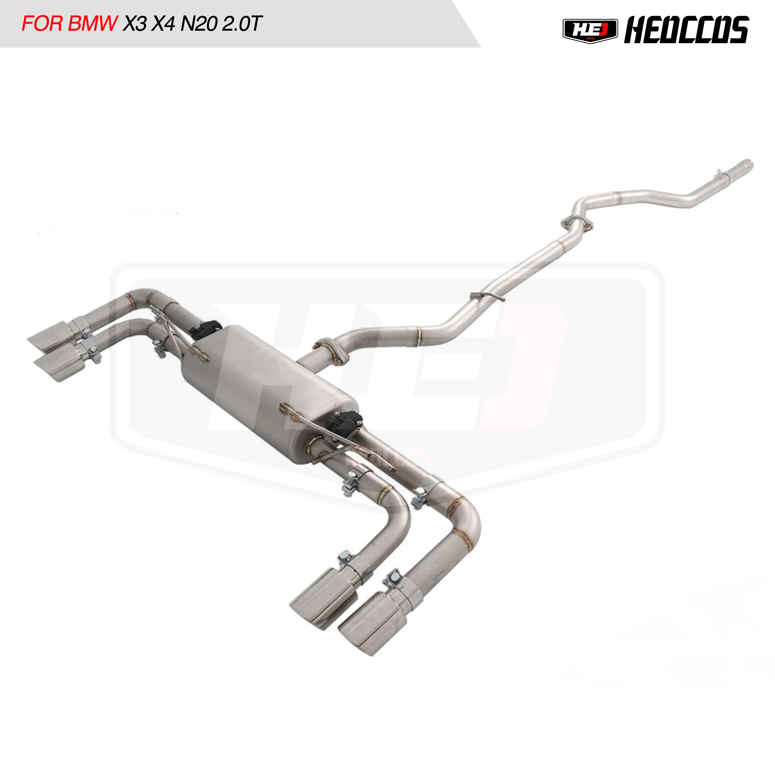 Высокопроизводительная выхлопная система HEO 304 труба из нержавеющей стали valvetronic