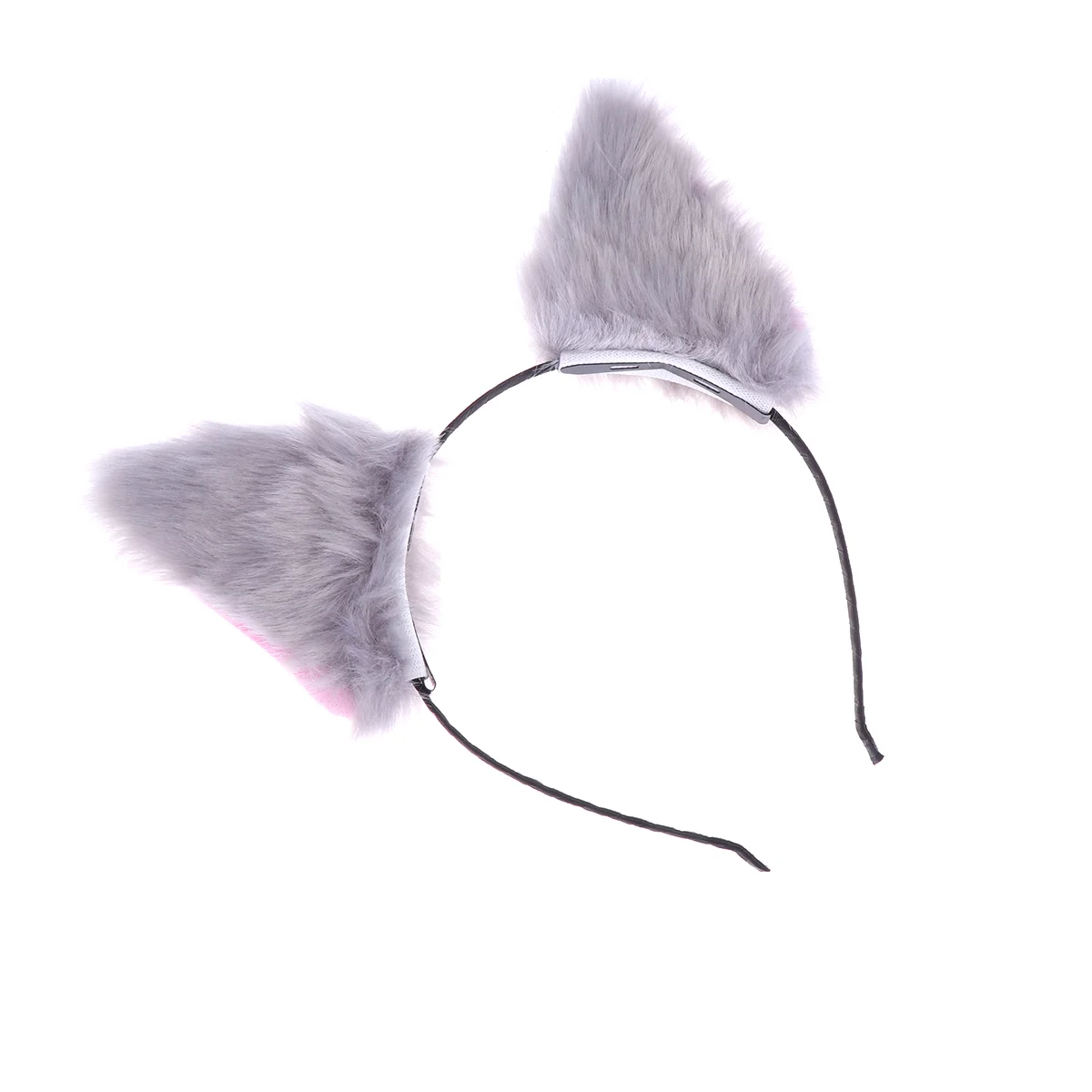 

Cat Ears Headband Plush Cat Ears Hair Plush Furry Cat Ears Cat Ears Headwear Accessory Cat Ear Headband Costume Headband