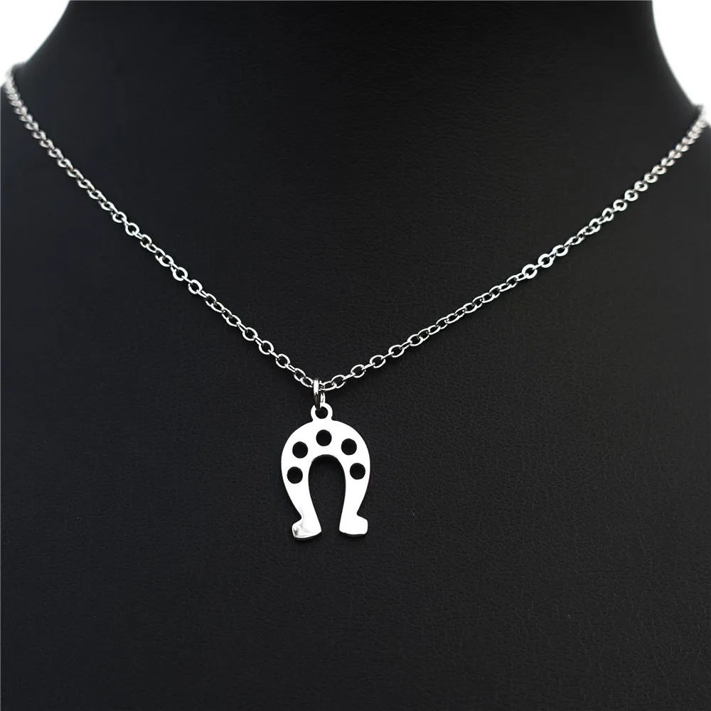 

12 Pieces Women Girls Clavicle Necklace Stainless Steel Pendant Necklaces Hot Sell Personalized Jewelry Wholesale