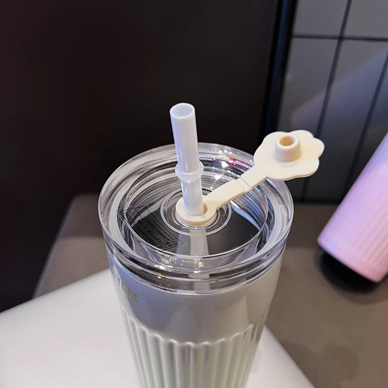 Новый модный градиентный цветной термос из нержавеющей стали 304 портативная