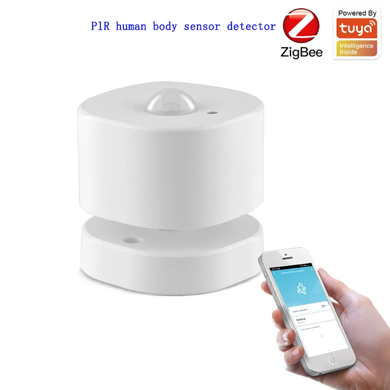 

ZigBee Small Illumination Human Body Sensing Intelligent Alarm Detector Tuya PIR Motion Sensor Light Intensity Wireless Control