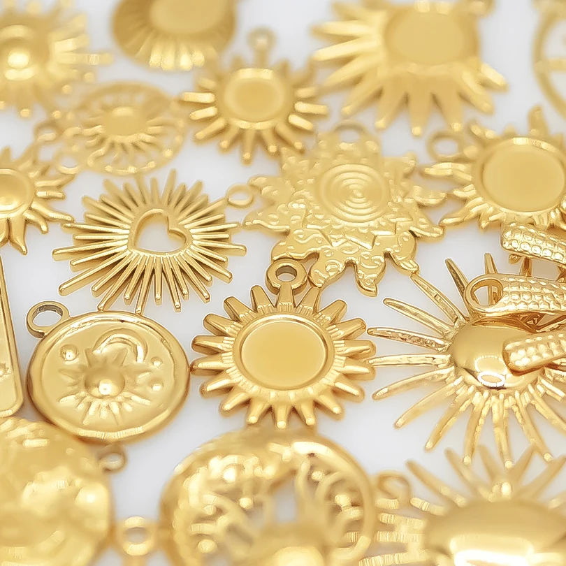 Луна/нить из нержавеющей стали 5 шт. аксессуары для изготовления ювелирных