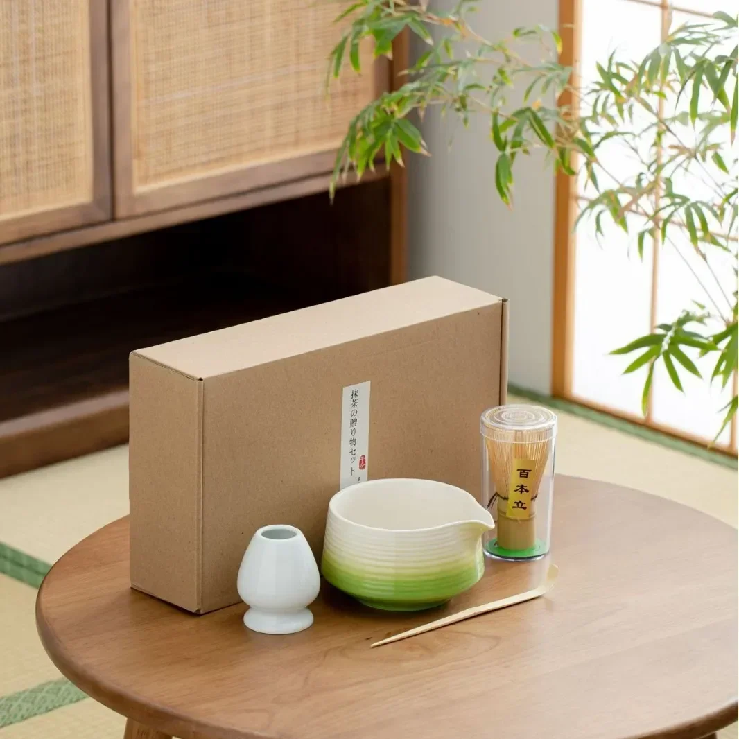 4 шт. чайный сервиз кисть многоразовая ложка для венчика матча просто китайский