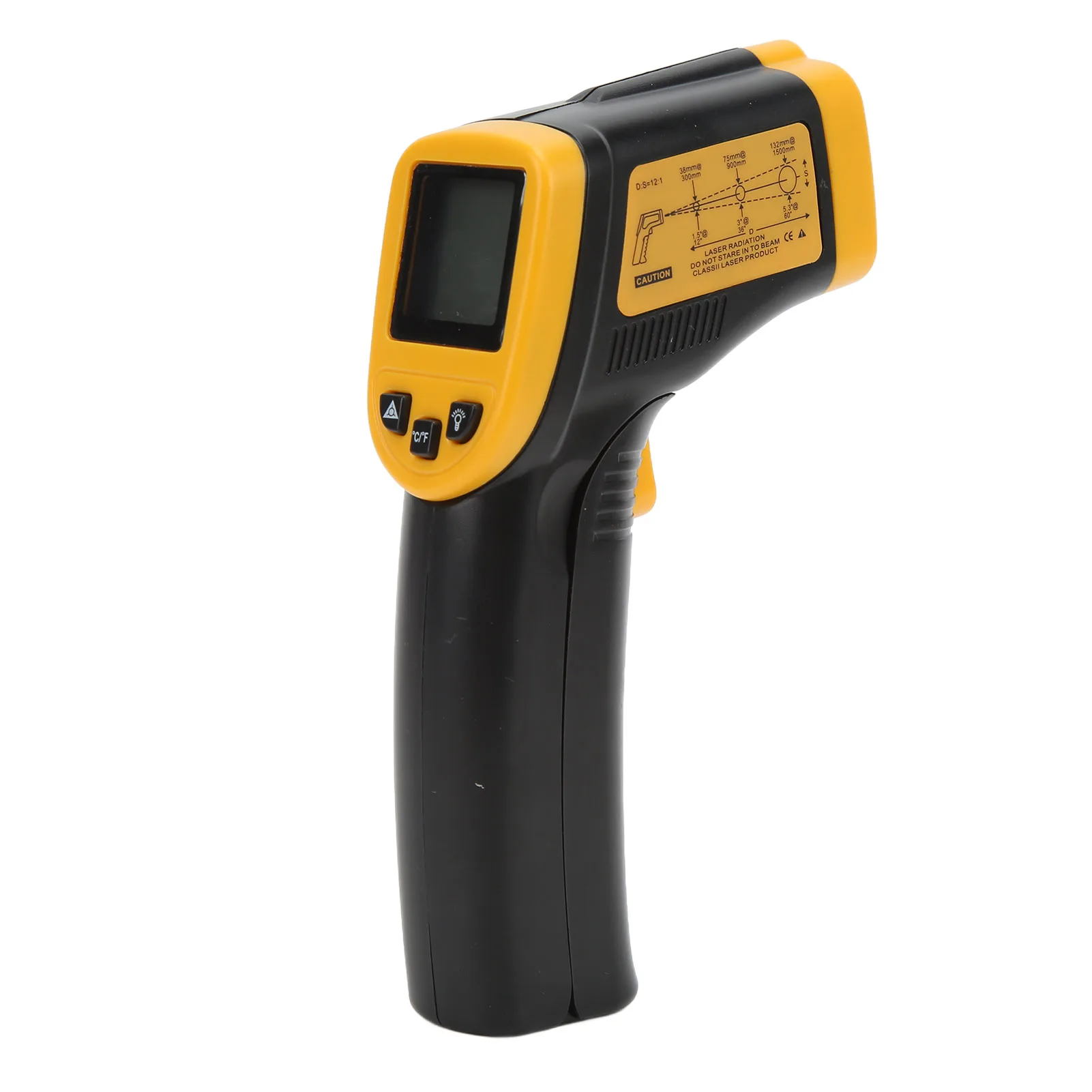 

Temperature Gun Thermometer Handheld Digital LCD High Accuracy for Industry