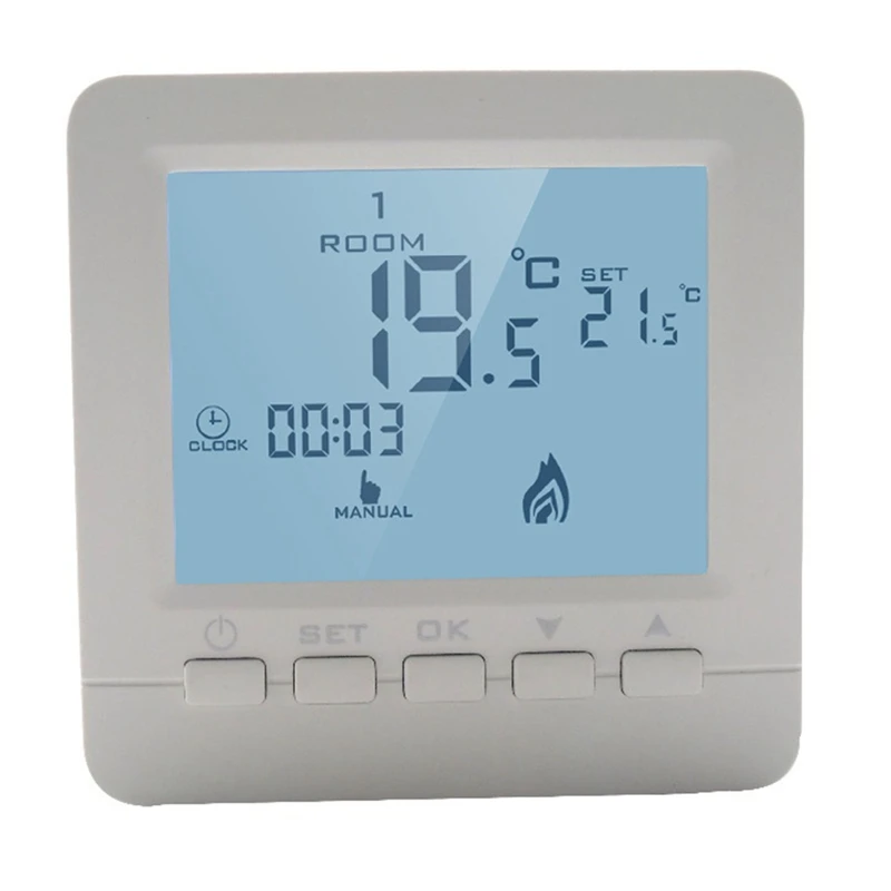 

HY02B05-2BW Instrument And Meter Programmable Wall-Hung Boiler Thermostat Temperature Controller
