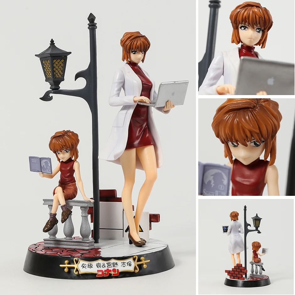 

Figure Detective Conan Sherry Hashihara Shiho Haibara Ai PVC Collection Figural Statue Model Doll