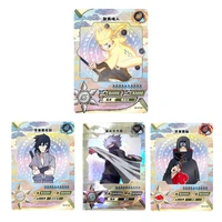 kayou genuine naruto sp cards anime character peripheral uzumaki naruto uchiha sasuke kakashi flash gold card collectibles gifts
