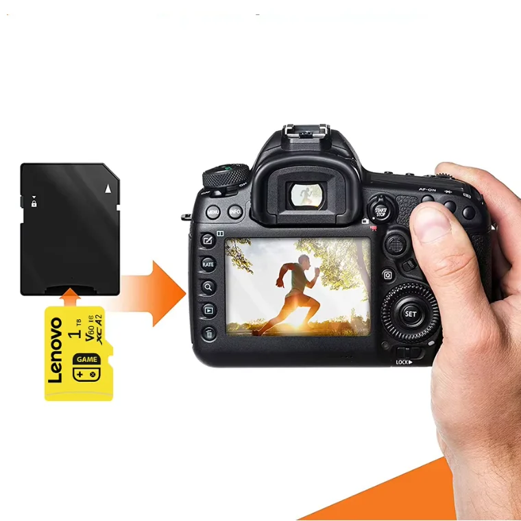 Оригинальная карта памяти Lenovo Micro TF SD большой емкости 64 ГБ128 ГБ U3 4K для телефона, камеры, планшета, ПК, Nintendo Switch, 256 ГБ512 ГБ (art.: 3920dccaff136) - 3920dccaff136