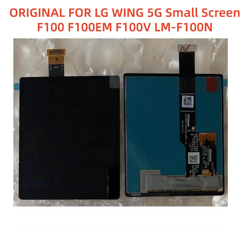 Фото 3,92-дюймовый AMOLED-экран для LG Wing 5G F100 F100EM F100V LM-F100N, маленький ЖК-дисплей с сенсорным экраном №1