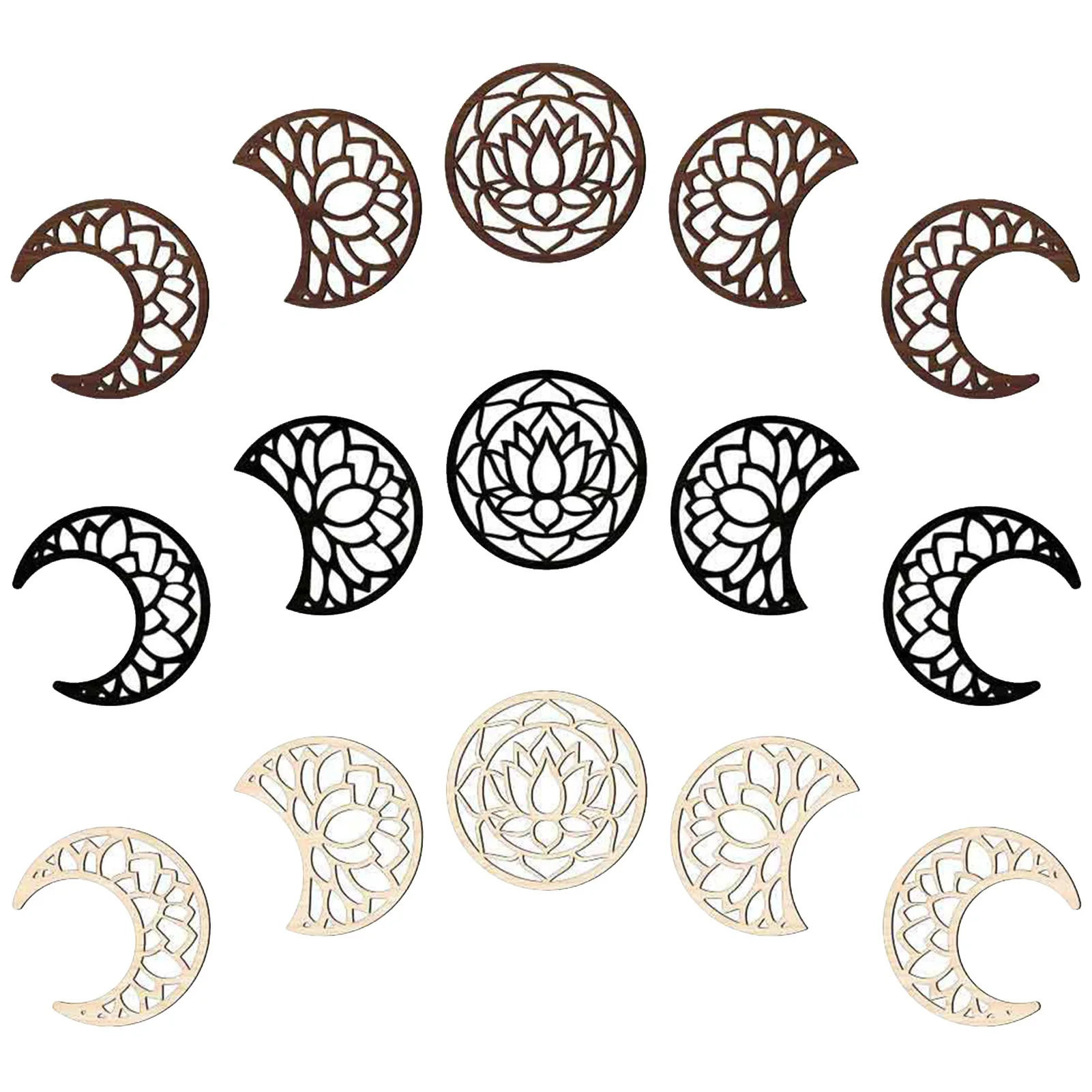 

Украшение в виде Луны на стену, священный геометрический Декор для гостиной, подарок на новоселье, SP99