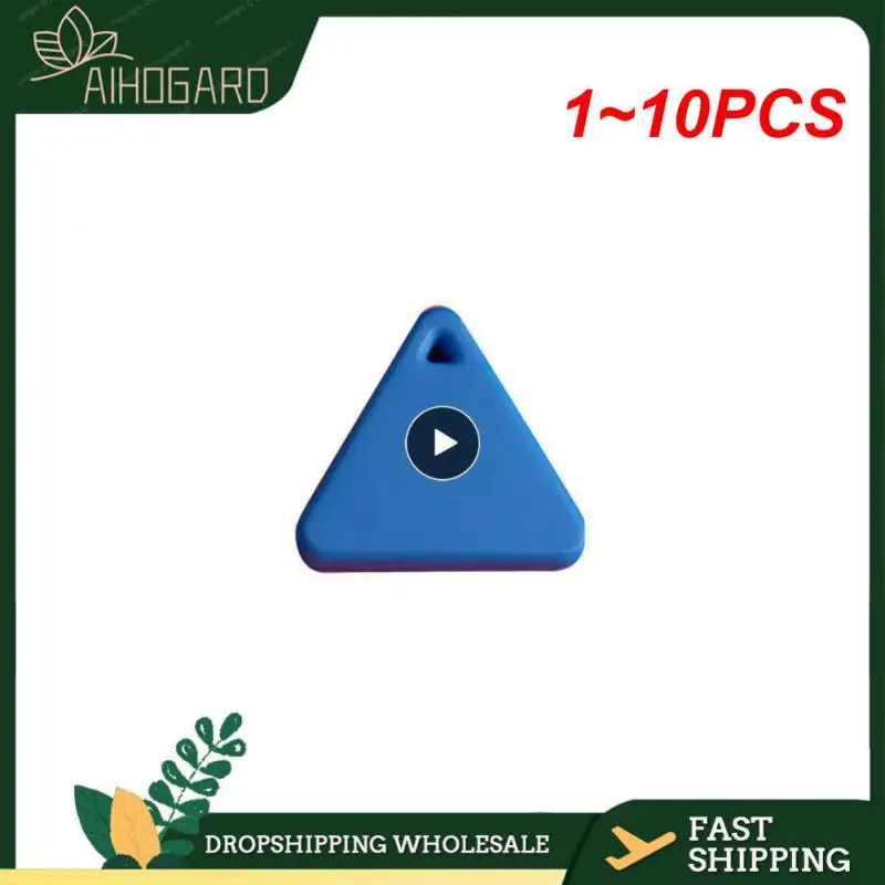 

1~10PCS Portable GPS Tracker Anti-lost Device Finder Tracker Triangle Anti-lost Mobile Phone Alarm Keychain Spot Key