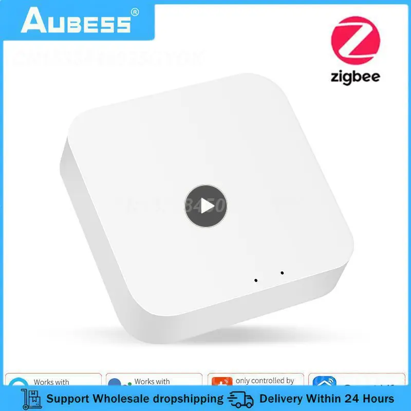 

1/2/3PCS Aubess Tuya ZigBee WIFI Bluetooth Multimode Smart Gateway Hub Smart Home Bridge Smart Life APP Works With Alexa Google