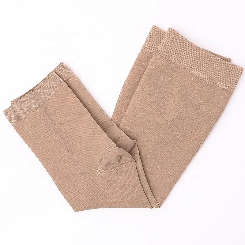 Plus Size 34-46mmHg Medical Compression Stockings Unisex Grade 3 Open Toe Socks Varicose Veins Treatment Graduated Pressure