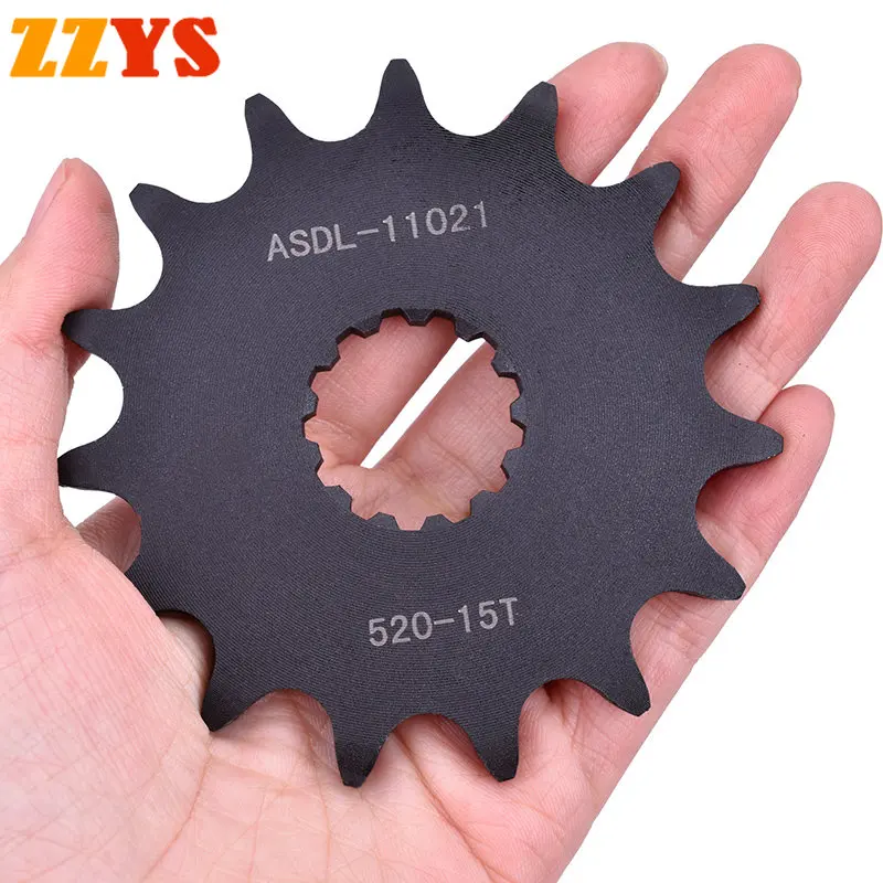 520HO Золотая цепь для мотоцикла 520 15T 43T Передняя Задняя звездочка YAMAHA MT25 MT 25 MT-25