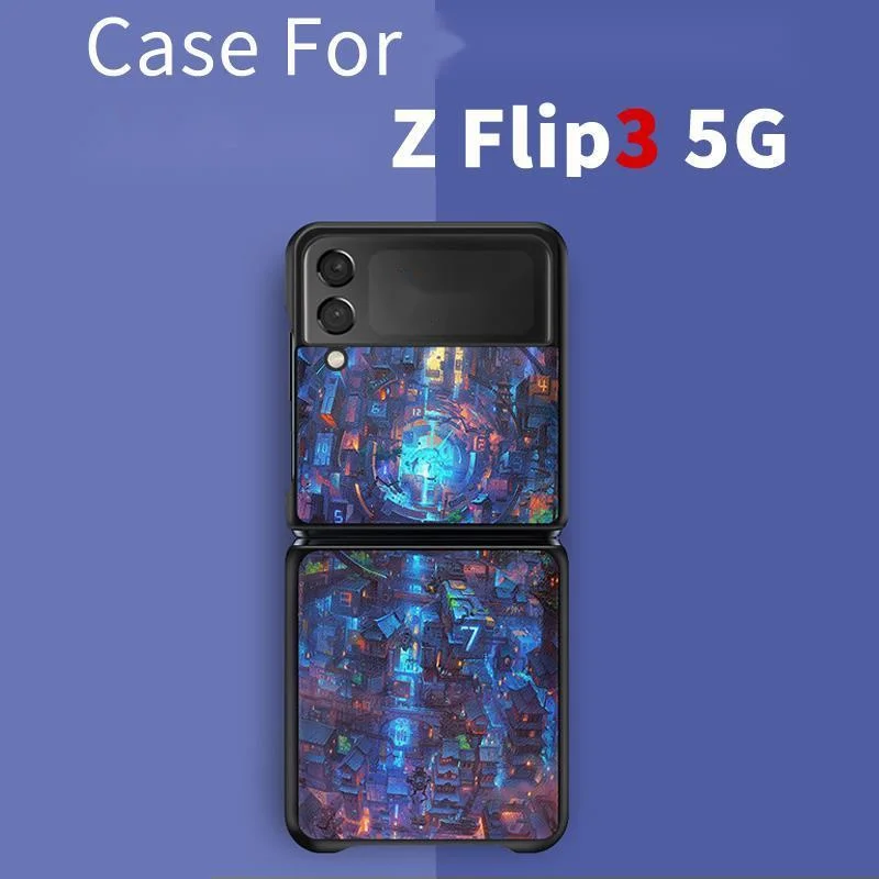 

Чехол для Samsung Galaxy Z Flip3 5G, полиуретановый материал, чехол для Z Flip 3