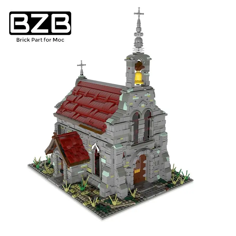 

Семейный средневековый собор, набор строительных блоков, деревенская церковь, Детские кубики, модель, креативная детская игрушка, лучший по...