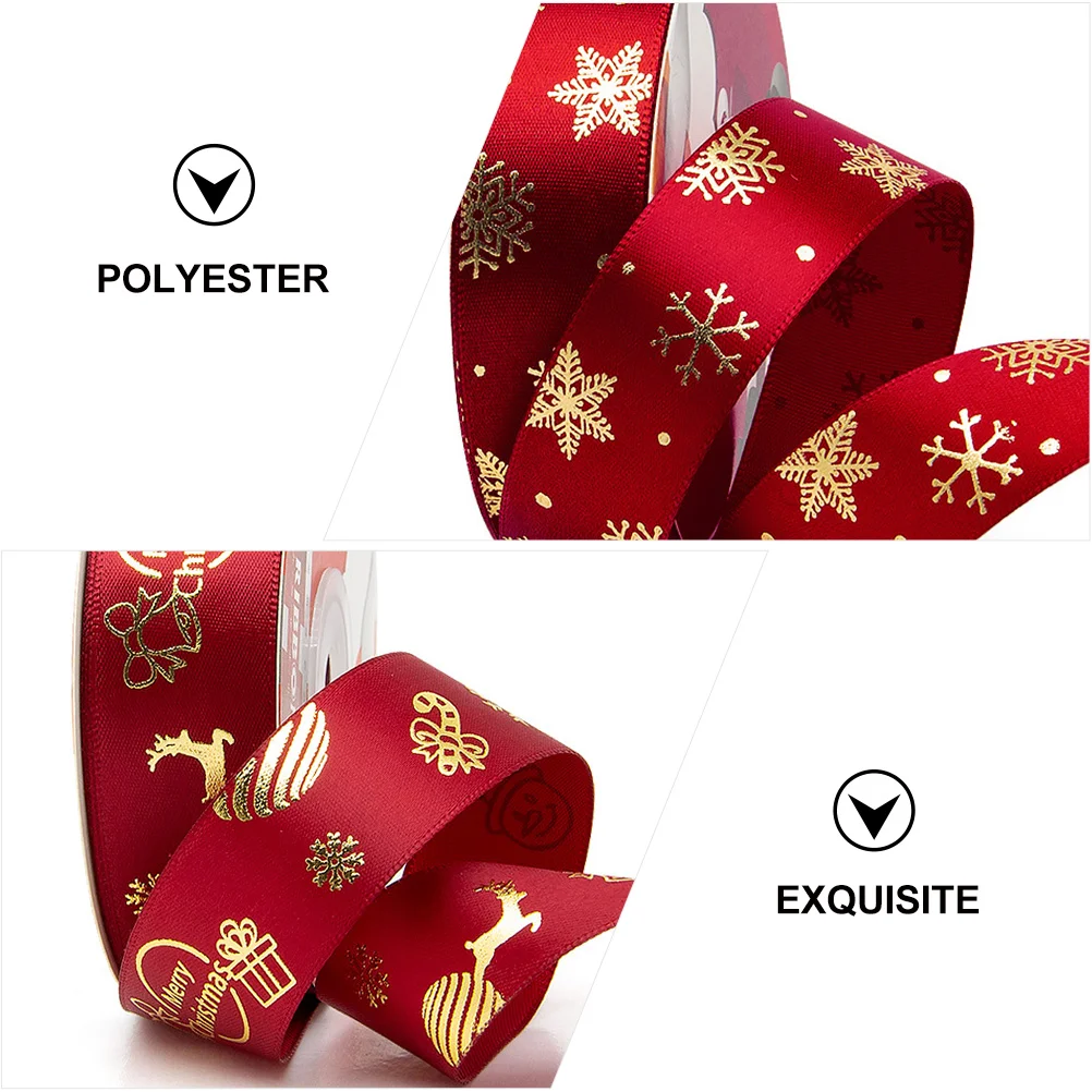 Рождественская лента свадебный декор рождественские поделки упаковка из