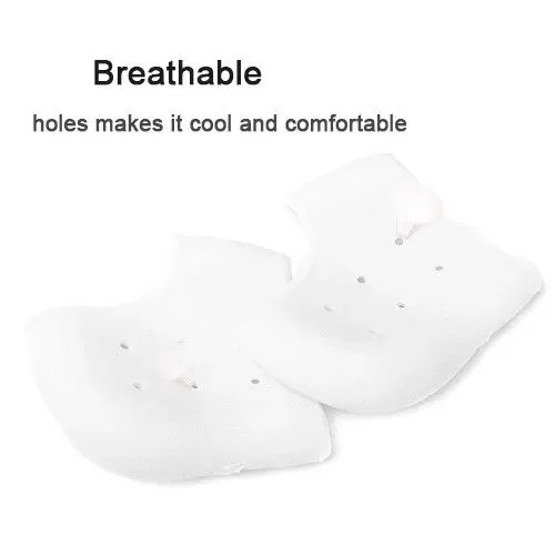Protective Silicone PLANTAR FASCIITIS Heel Spur Ankle Gel Support Pain Relief Moisturizing Gel Heel Inserts