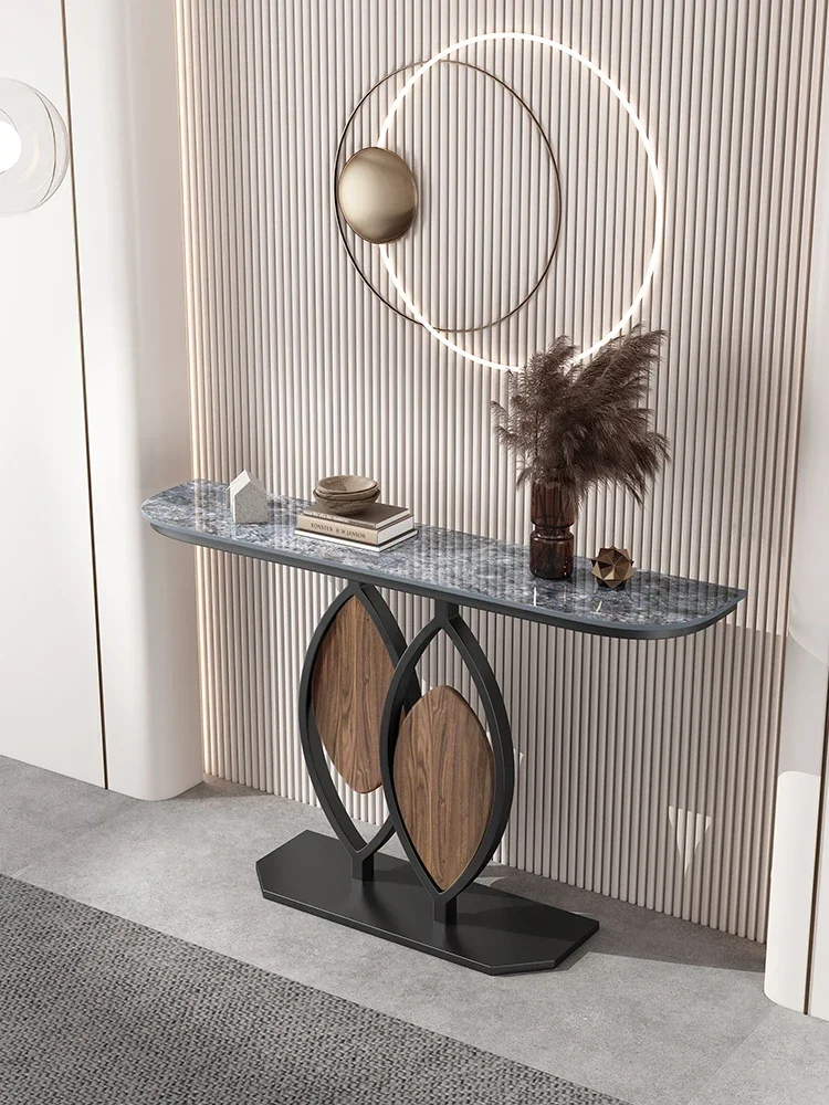 LY Rock плита торцевой винт стол вход креативный входной новый китайский шкаф дверь