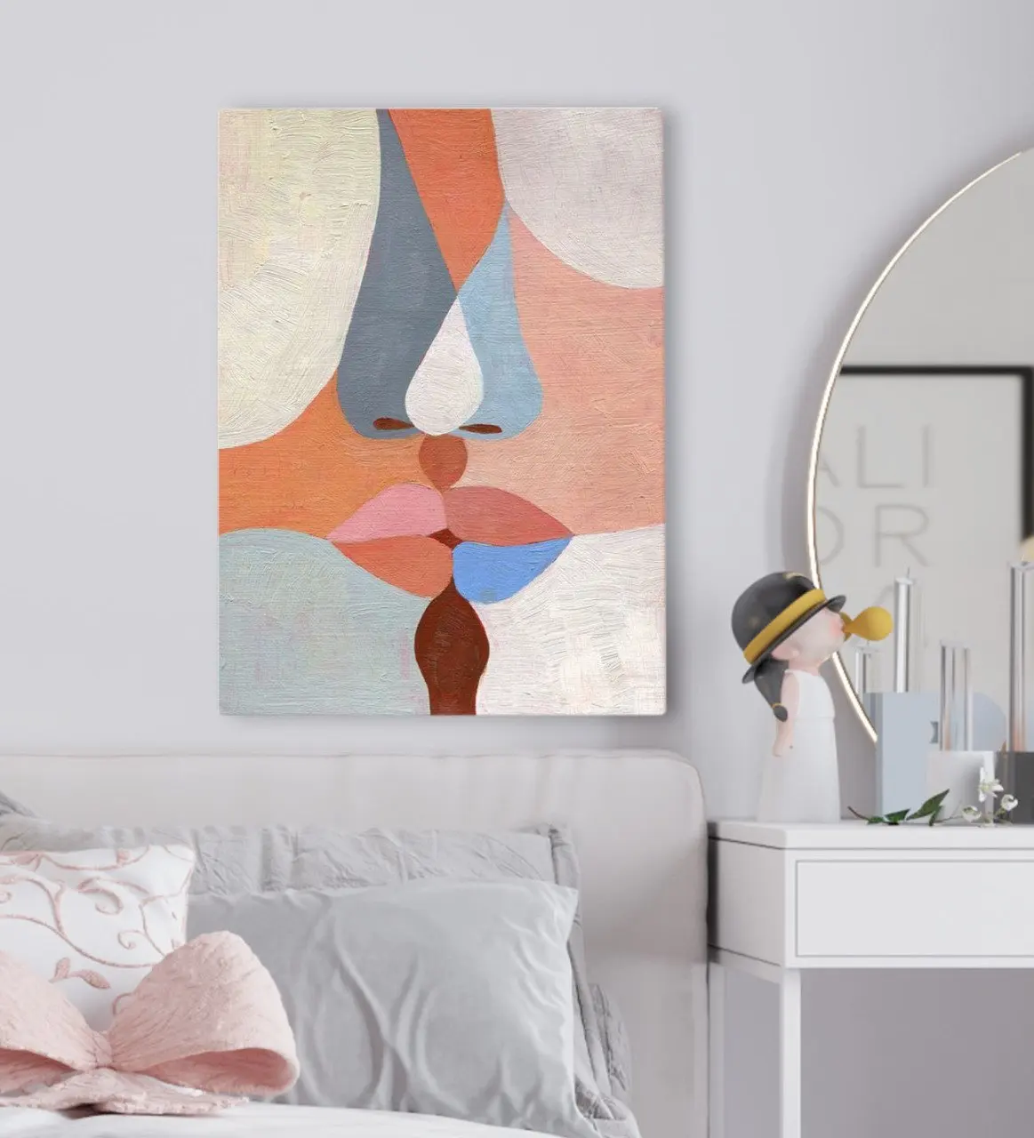 

BK Подарочный холщовый стол для спальни konsepli 50x70 см-19