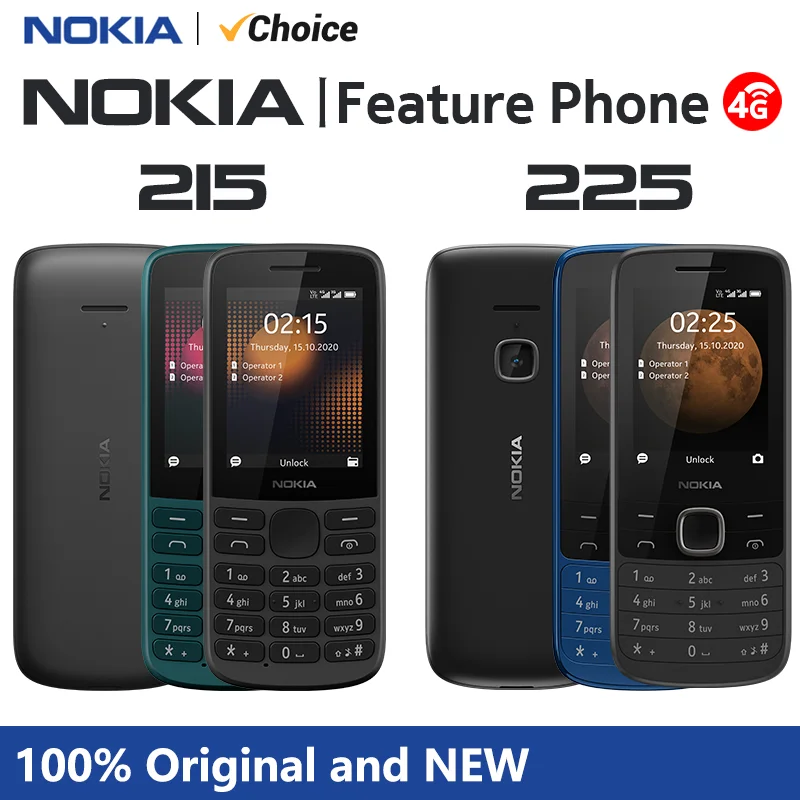 Nokia 225 4G Мобильный Телефон 2
