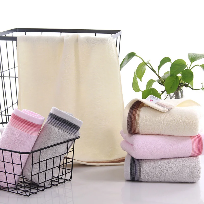 

1/2/4pcs Bamboo Fiber Face Towel for Adult Men Women Home Quick Drying Microfiber Hair Towels 34*75cm Terry Towels for Kitchen