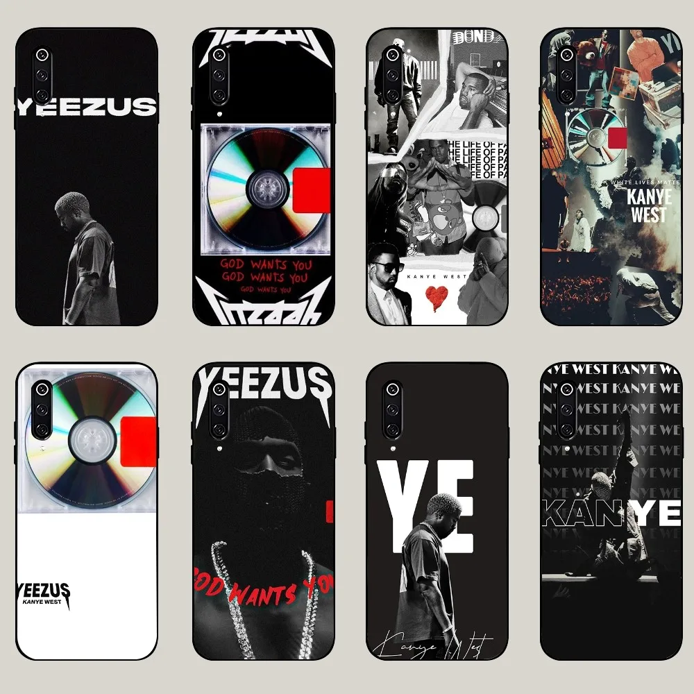 Чехол для телефона Kanye West Y-Yeezus Xiaomi 11 Redmi Note 5G 8T 9A 9 10T Note8Pro 12SUltra черный чехол