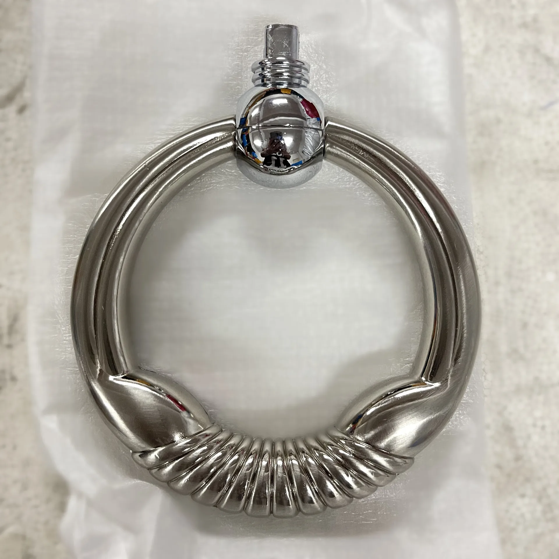 

JD Европейский минималистичный кольцевой молоток из цинкового сплава, защитная дверная ручка, мебельная ручка, фурнитура