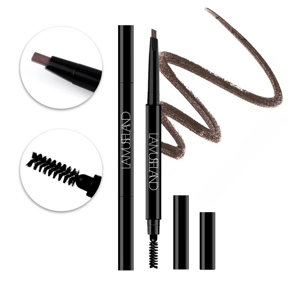 

Auto Rotate Eyebrow Pencil Paste Natural Color Waterproof And Sweatproof Silky And Delicate Long Lasting Color Eyebrow Pencil