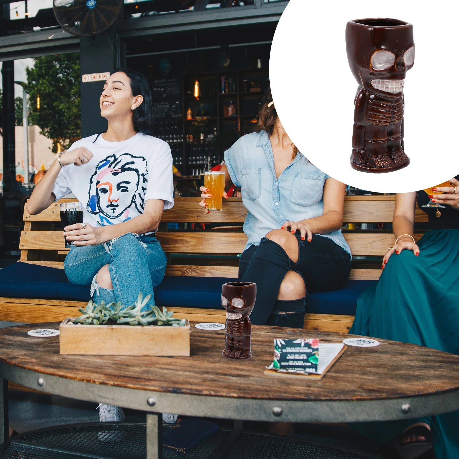 

Tiki Glasses Cupcocktail Partyhawaii Hawaiian Cups Mugs Mug Drinking Bar Martini Vintage Ceramic Tea Sherbet Bourbon Tumbler