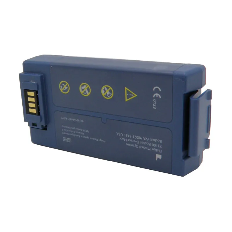 Фото Неперезаряжаемая батарея M 5070A 5066A 5067A 5068A для дефибриллятора Philips HeartStart HS1 FRx OnSite Home AED, 9V 4200mAh №5