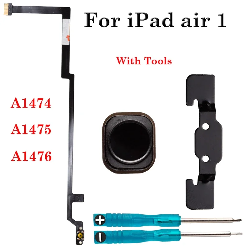 1 комплект кнопки home с гибким кабелем для iPad Air a1474 a1475 a1476
