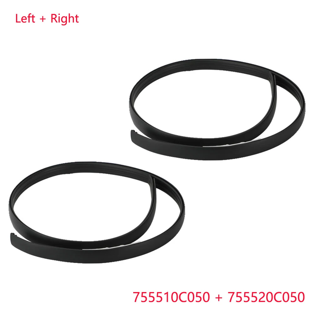 

Molding Side Roof Drip Rubber Weatherstrip 1 Pair 2007-2020 2pcs/Set 755510C050 755520C050 For Tundra Double Cab