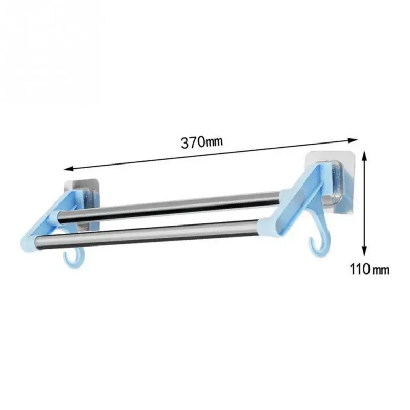 Вешалка для полотенец 37 см вешалка настенный держатель полка ванной комнаты из