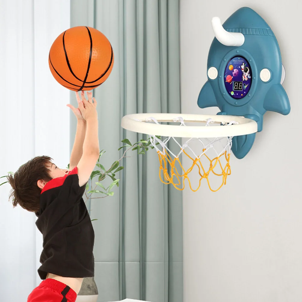 

Set Children Plaything Mini Basketball Hoop Indoor Game Toy Kids Frame Children's Wall Board Stand Toys